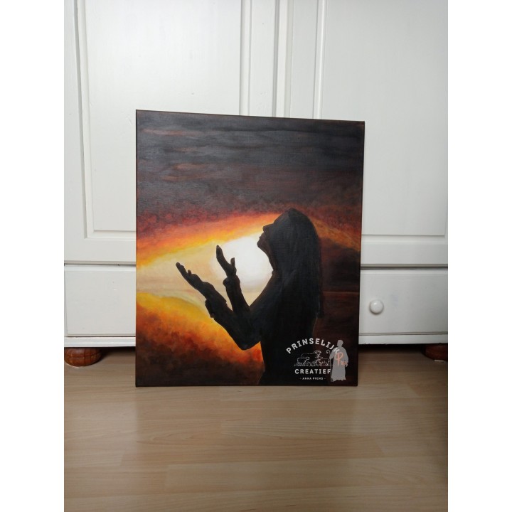 Origineel schilderij 'Zonlicht'